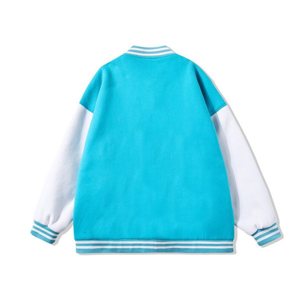 Boys Cotton Baseball Varsity Jackets Loose Spring Autumn Jacket Men's