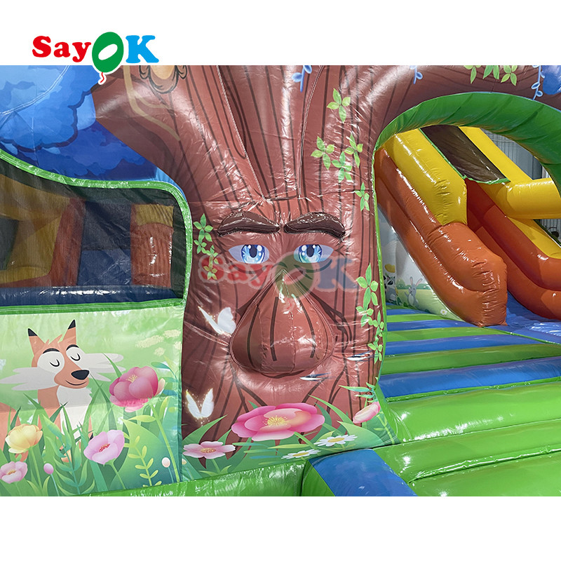 OEM/ODM Inflatable Bouncer Slide With Customized Design And Repair Patch