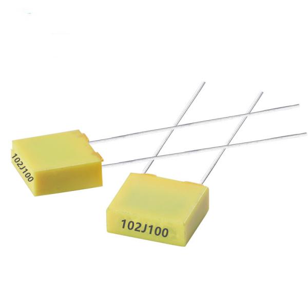 Metallized Polyester Film Capacitor MKT 1nF 100V 5%  Pitch 5mm