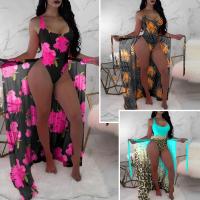 Roupa de banho feminina sexy de duas peças alta elasticidade sem preto Moda Europa resistente à abrasão Ásia O novo tipo em estoque