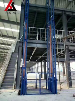 Outdoor Cargo Lift Elevator Hydraulic Warehouse Freight Elevator Customized
