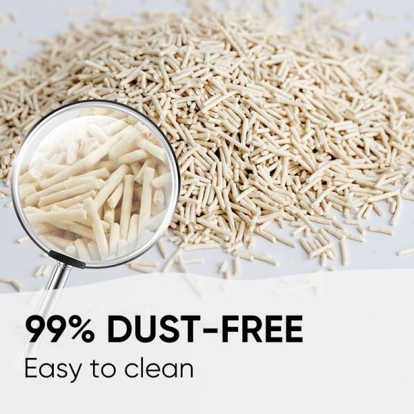 Pet Accessories Supply Dust-Free Natural Plant Tofu Cat Litter Biodegradable Eco-Friendly Clumping Sand