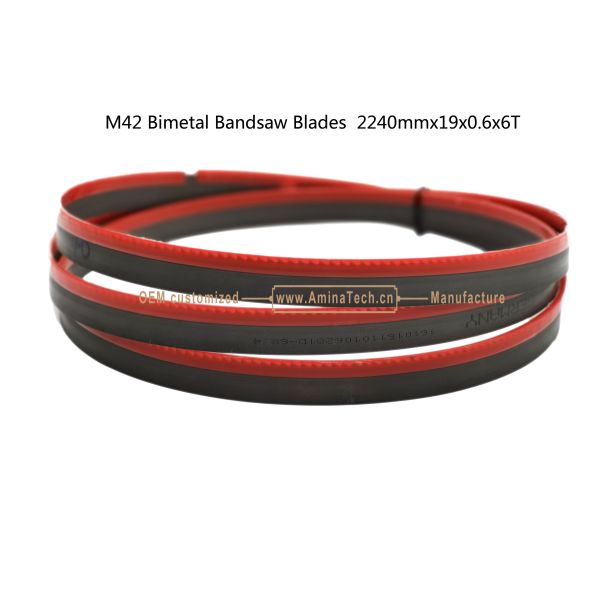 M42 Bimetal Bandsaw Blades 2240mmx19x0.6x6T Metal Cutting Band Saw