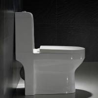 ADA One Piece Elongated Toilet Porcelain Water Closet White Europe Style Ceramic Corner