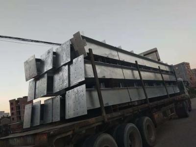 A construção de aço galvanizada a quente do armazém pré-fabricou ISO9001