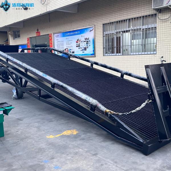 CE-Approved 10tons 22000lbs Mobile Forklift Loading Dock Ramp