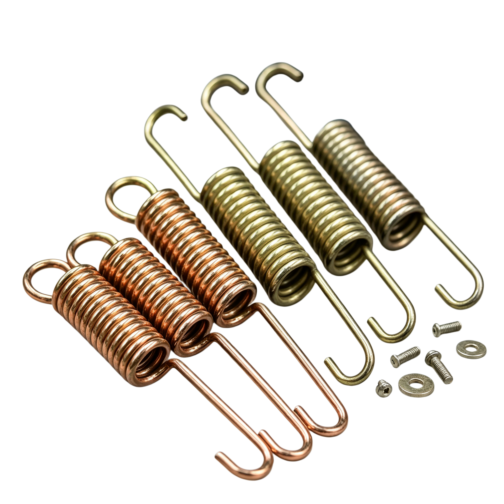 Long Hook Extension Spring with Extended Hook Design and High-Quality Stainless Steel Material for Precision CNC Manufacturing