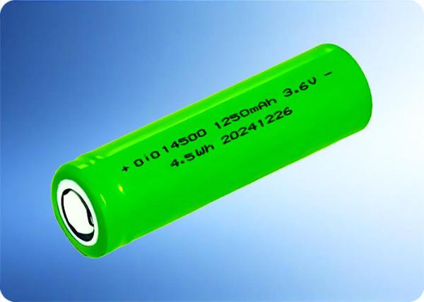 14500 Rechargeable Battery 1250mAh 3.6V with 300+ Cycles