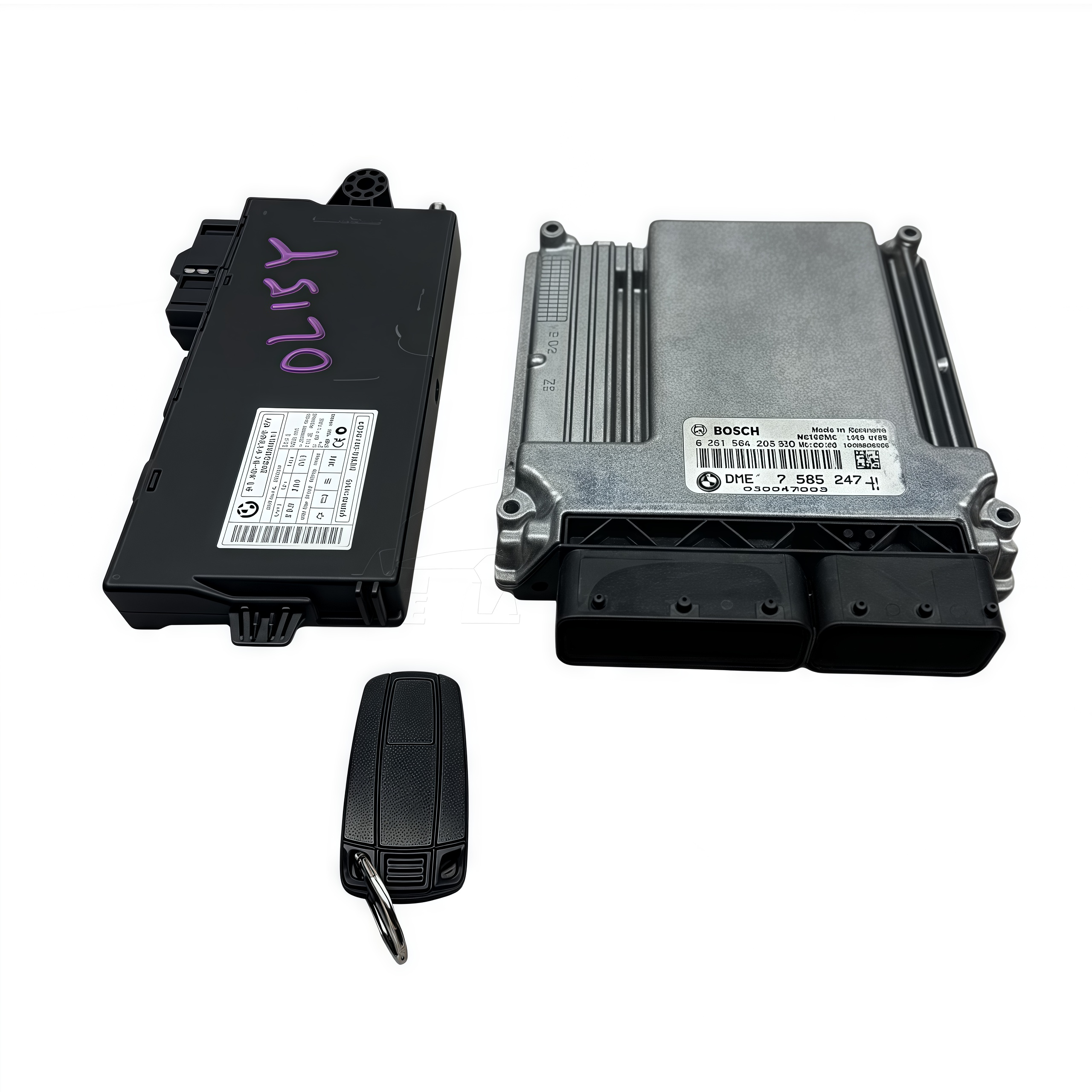 For Used N46 Engine Computer Board 318 320 325 118 120 125 X1 E90 0261S06901 ECM Control Module for Second Hand Car Dismantling