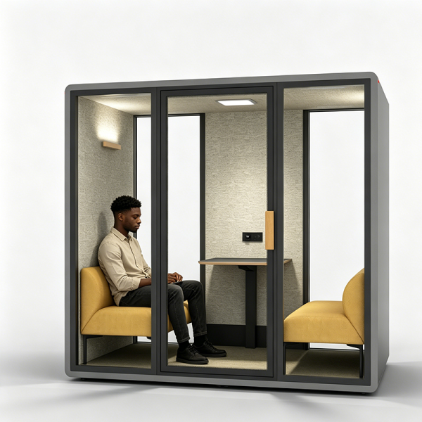 Custom Prefab Soundproof Room Business Meeting Acoustic Pods For Offices