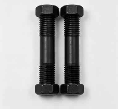 Temperature Resistant Self-Locking Bolts and Nuts with Customizable Hole Diameter for Mechanical Assemblies