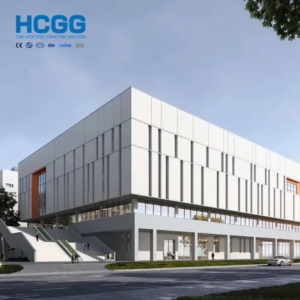 Prefabricated Steel Frame Office Buildings Providing Quick Assembly And Reduced Construction Time For Business Projects