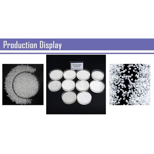 Sandblasting Alumina Corundum Abrasive Material Synthetic White Aluminum Oxide Powder