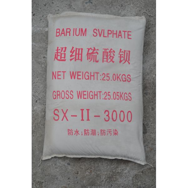 Barium Sulfate Powder BaSO4 Powder with 3.8g/cm3 Density White or Grey Color