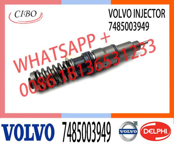 Injetor comum 21582096 do trilho do combustível diesel 7485003042 7485003949 para a nova tecnologia de E3.18 E3.0 E3.1