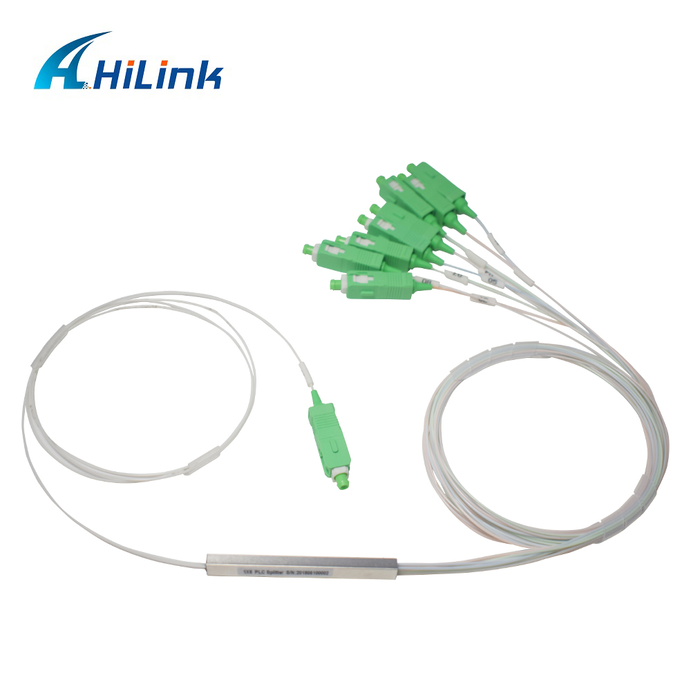 PDL Splitter PLC стекловолокна 1x8 низкий с соединителями SC APC