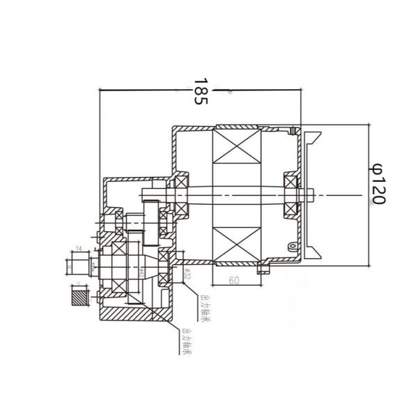 110-240V 10-60RPM high power 200-500W Electric induction motor for blender motor