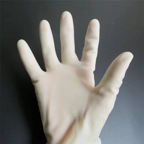 Industrial Nitrile Dishwashing Gloves 15 Mil 13 Inches Nitrile Washing Up Gloves
