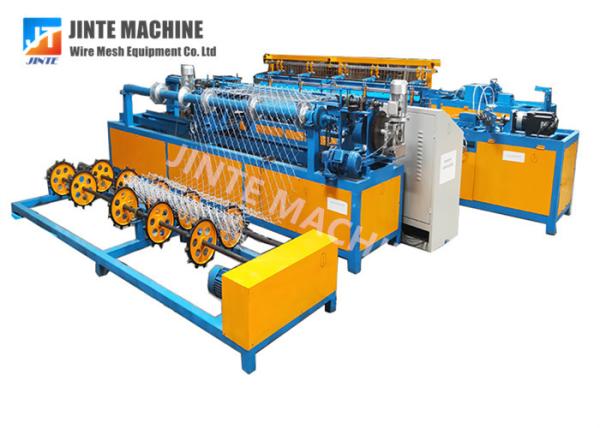 Popular india diamond wire mesh making machine chain link fence machine