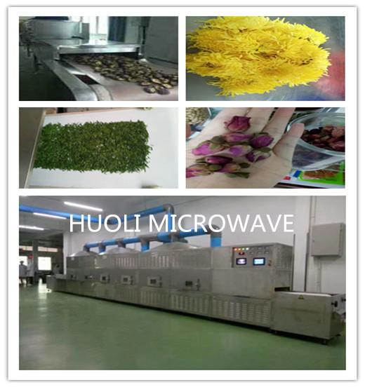 Continuous Tunnel Belt Microwave Dryer And Sterilizier Microwave Drying for pet Food