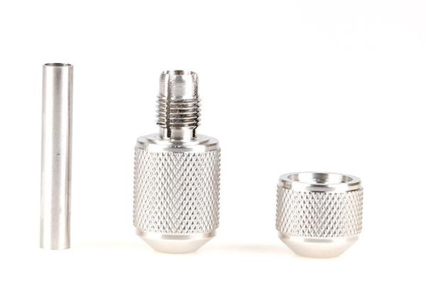 One Piece 22MM Silver Stainless Steel Tattoo Grips Tubes for Tattoo Machine