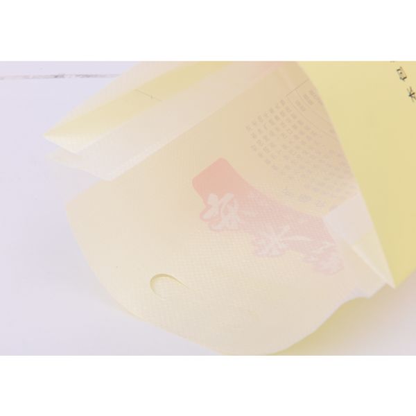 10kg Rice Polypropylene Woven Bags with Handle Thread Sewing Custom Printed