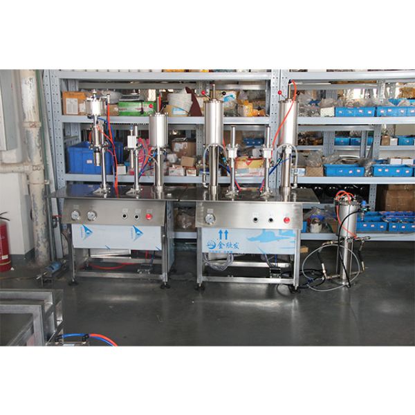 150KG Oxygen Cylinder Filling Machine Aerosol Can Butane Co2 Gas Filling Line
