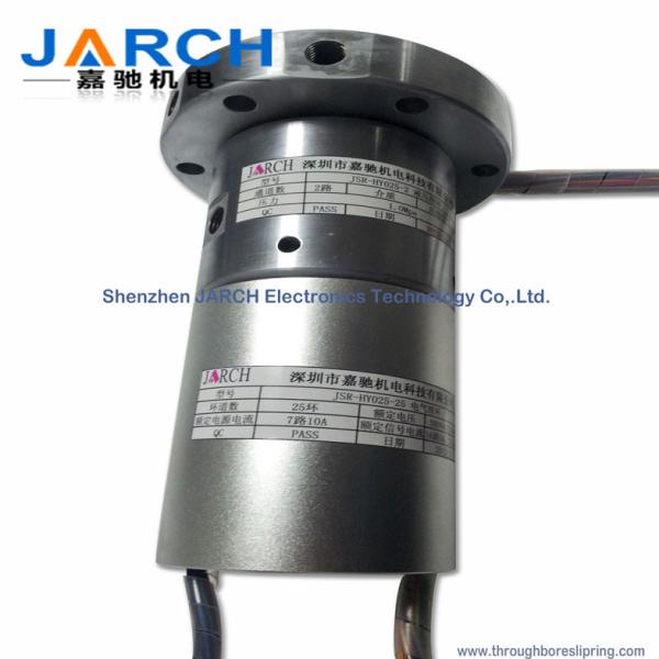 Aluminium Alloy High Speed Rotary Union / Rotary Electrical Connector For Packaging Machine