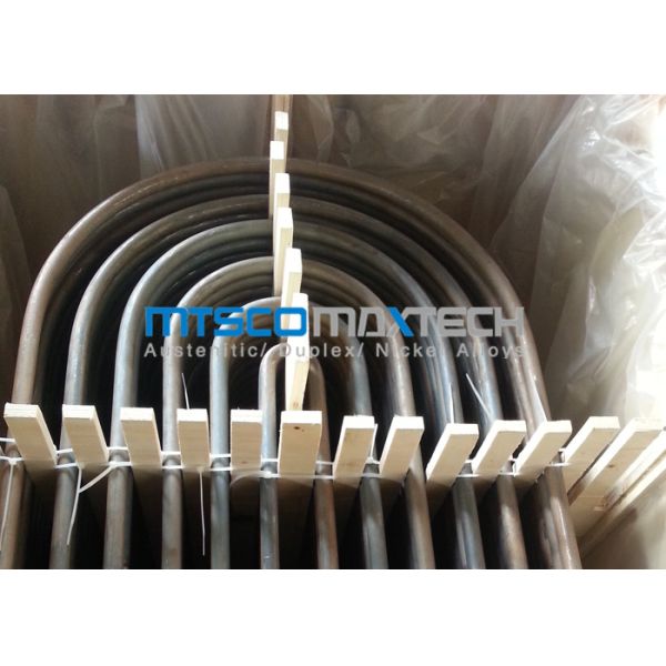 Трубопровод теплообменного аппарата u ASTM A789 S31803 S32205, трубка загиба стали выплавленной дуплекс-процессом u