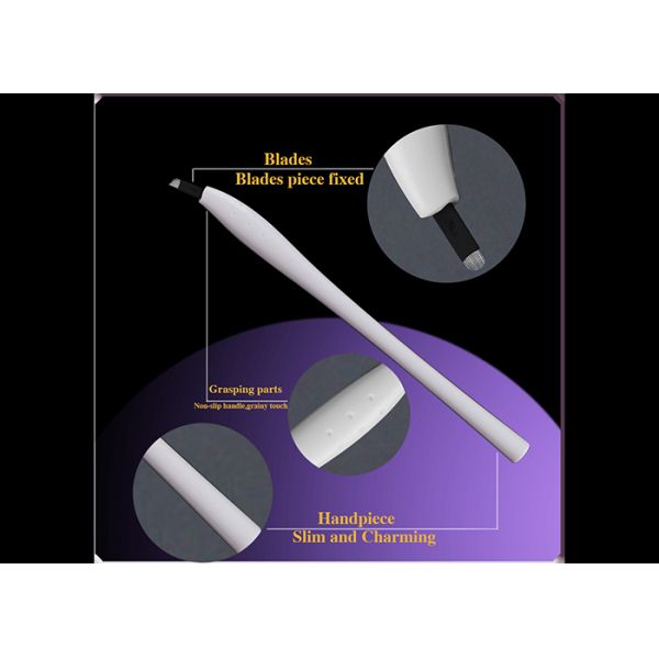Disposable Microblading Plastic Manual Tattoo Pen for Eyebrow Eo Gas Sterilized