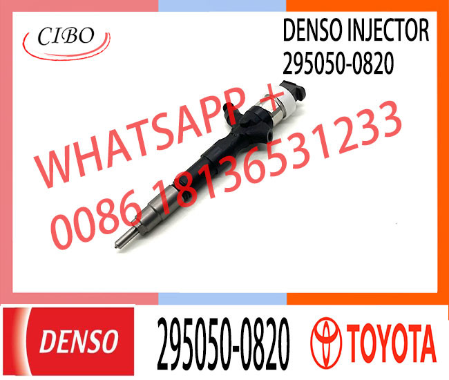 Инжектор Common Rail 23670-30380 295050-0820 для дизельного инжектора 9709500-082
