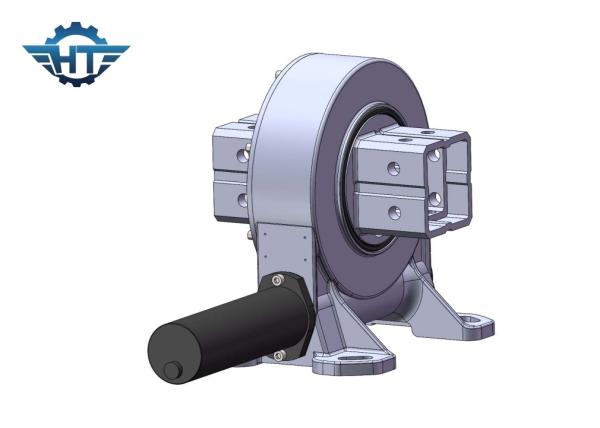 9 Vertical Solar Tracker Slew Drive Gearbox For Single Sun Tracking System