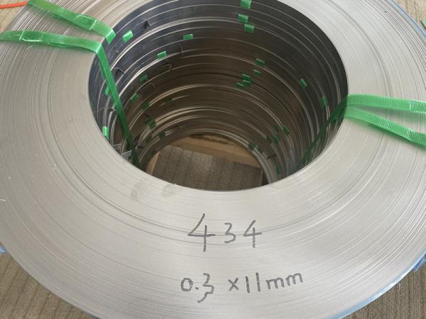 Fita de aço inoxidável laminada a frio 1.4113 X6CrMo17-1 AISI 434 UNS S43400