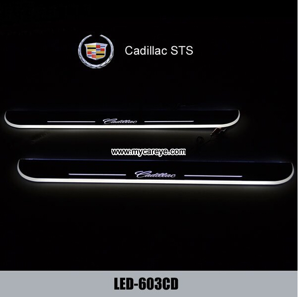  STS Water proof Welcome pedal auto light sill door pedal for car