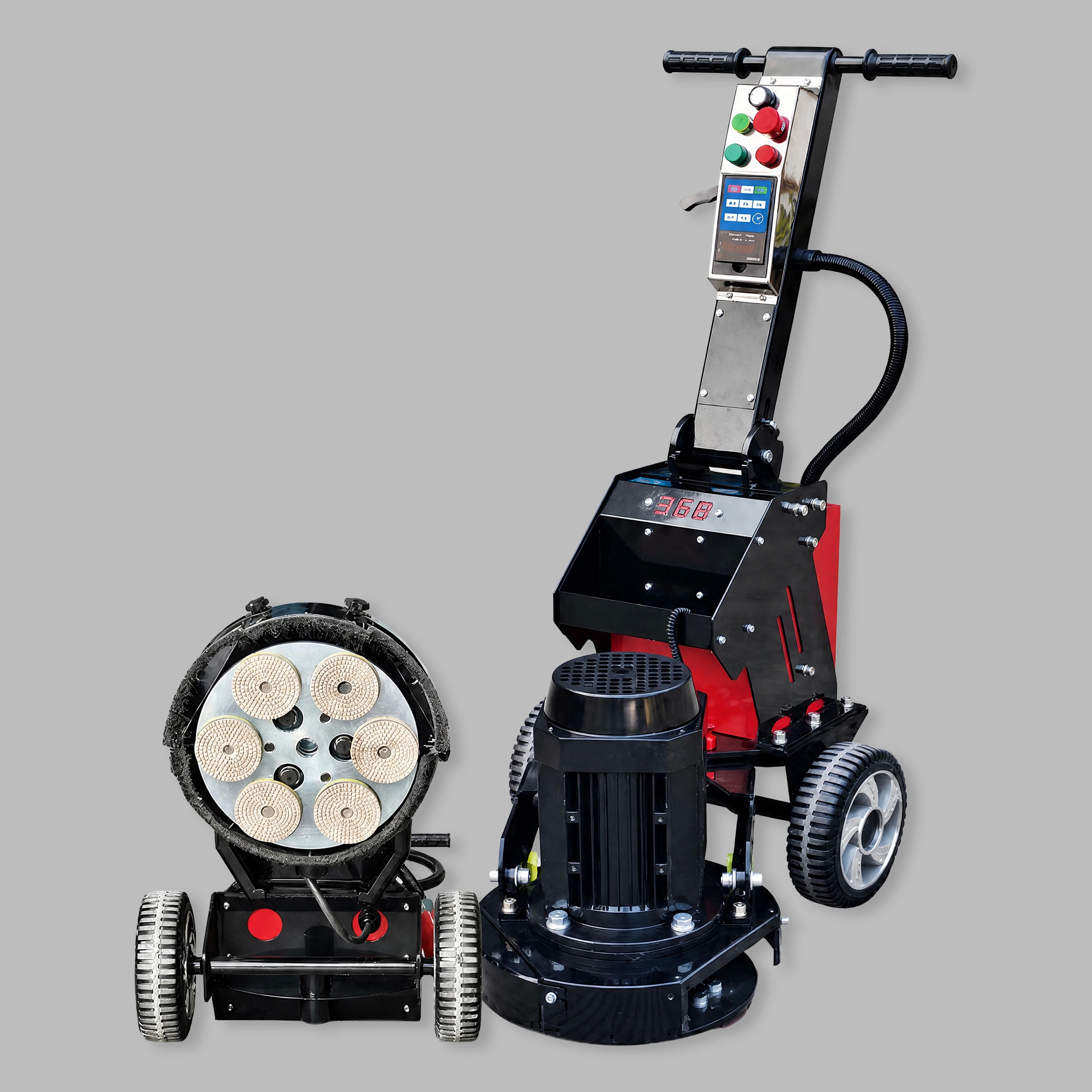 Compact Concrete Edge Grinder 4kW | 400mm 90kg Wall Polisher