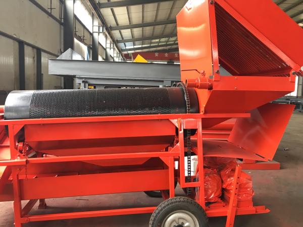 400t/Hour Small Gold Trommel Wash Plant Gold Digging Machine
