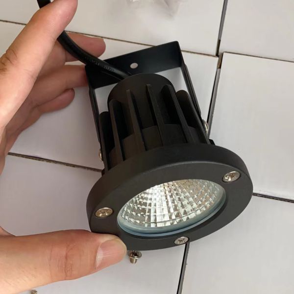 Wall Tree Plants Spotlight 3- Outdoor LED Garden 12V Stainless Steel Solar Spike Light