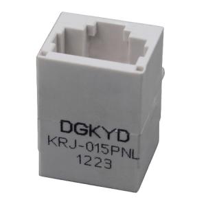 da aba 1x1 conectores brancos do jaque rj45 8p8c do transformador RJ45 para