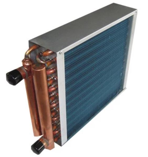 Gas Cooler 12.7mm Fin Type Heat Exchanger Steam Copper Coil Tubing