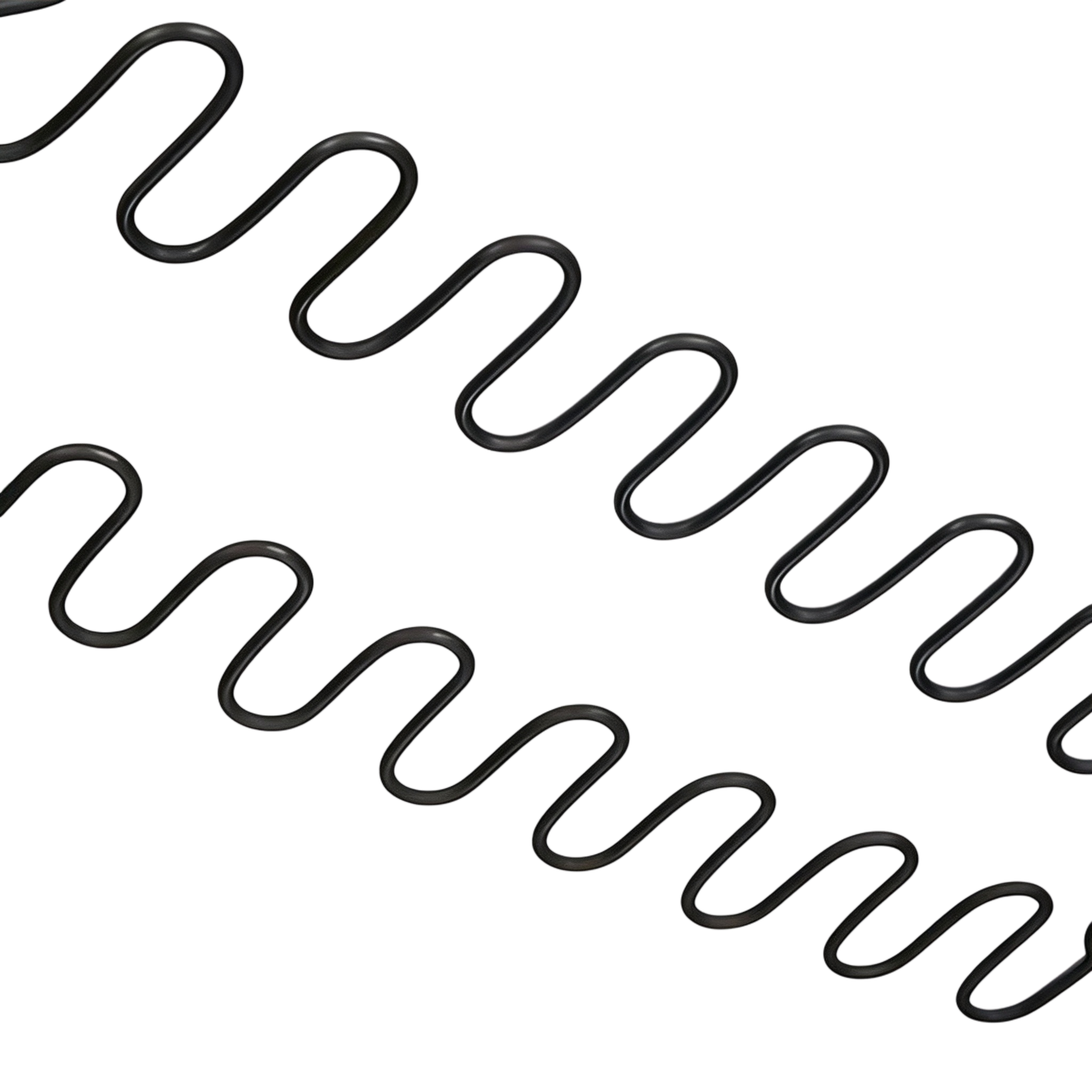 0.1-60mm Stainless Steel Zigzag Spring with Custom Design for Precision Wave Spring Applications
