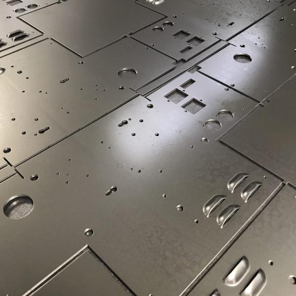 Polished Laser Cutting Sheet Metal Bending Parts Ra0.8