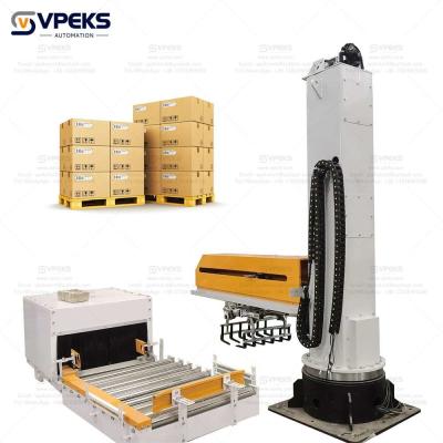 Efficiency And Automated Palletizer Machine For Bag Carton Box Palletizing