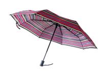 Rayure faite sur commande Printting de mini d'arc-en-ciel parapluie automatique promotionnel de voyage