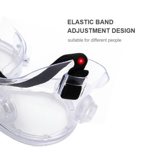 Silicon Material Safety Glasses Goggles Clear Goggles for Medical Use material silicon