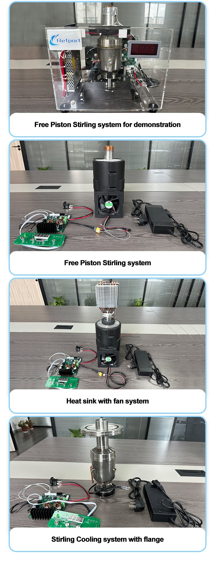 Однотемпературный глубокий быстрый охлаждающий 130K Стерлинг-кулер с сертификатом CE/ISO9001