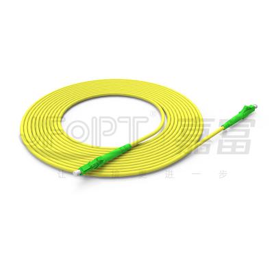 UL des forces pour l'OTAN optique OFNP OFNR de corde de correction de fibre de LC ignifuge