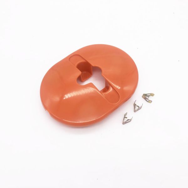 Orange Excavator Reverse Lock Cover For Hitachi ZAX110 120 200 350-1
