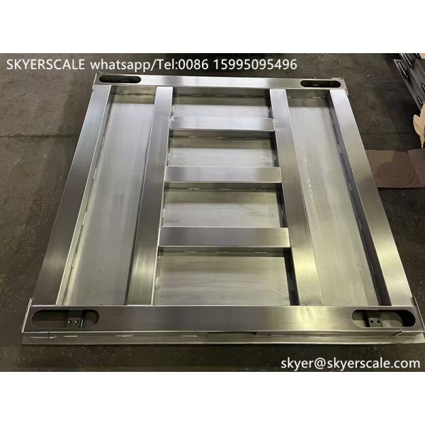 Industrial 5000kg Balanza digital para pisos 1.2x1.5m con precio barato