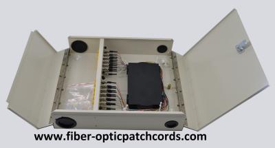 Núcleo de fibra ótica da caixa terminal 12core 24 de FTTH Buliding fixado na parede