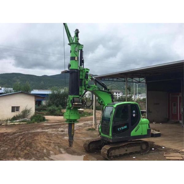 2200mm Transport Width Borehole Drilling Machine Diameter 1600mm Depth 10m